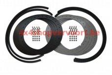 Beadlock Kit 15", zwart, rood of zilver