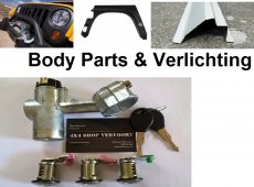 Body parts & Verlichting SJ410, 413, Samurai